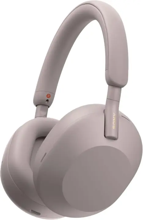 Belaidės ausinės Sony WH-1000XM5 Smoky Pink