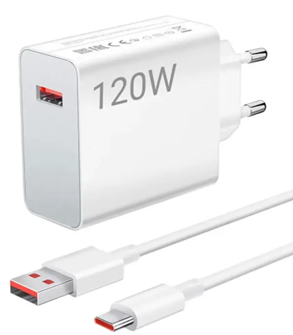 Xiaomi 120W originalus kroviklis + Kabelis 