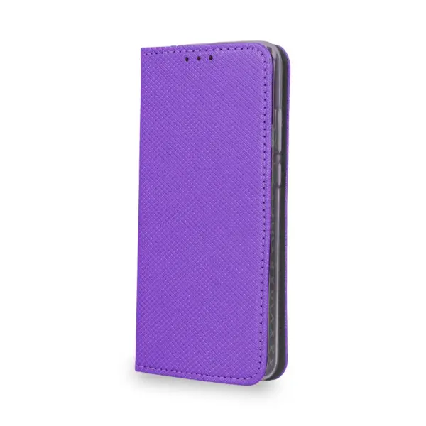 Atverčiamas dėklas Smart Magnet Huawei P Smart 2019 Violetinis