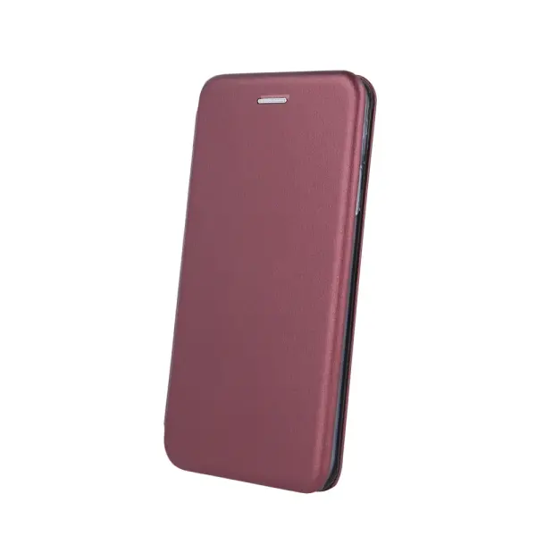 Atverčiamas dėklas Smart Viva Xiaomi Redmi Note 9 Pro/Note 9S Bordo