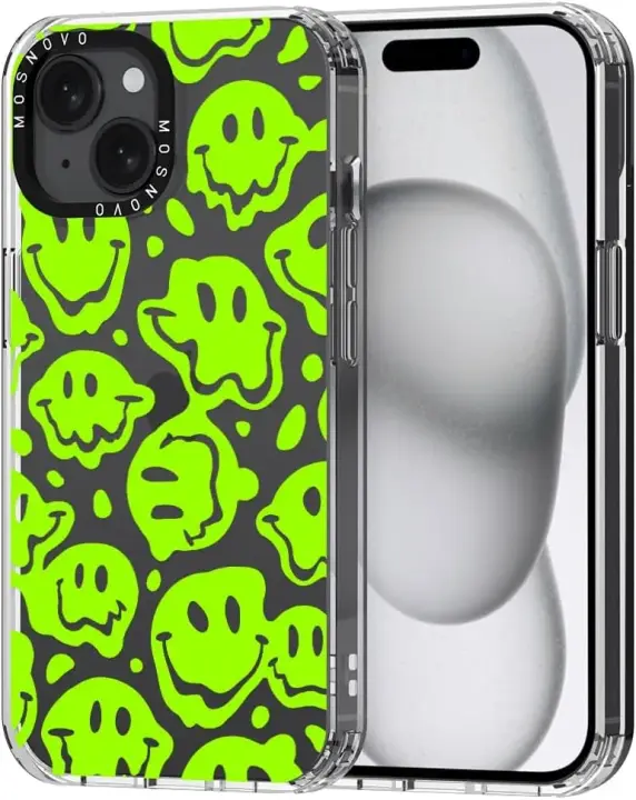 MOSNOVO iPhone 15 Plus deklas Smile