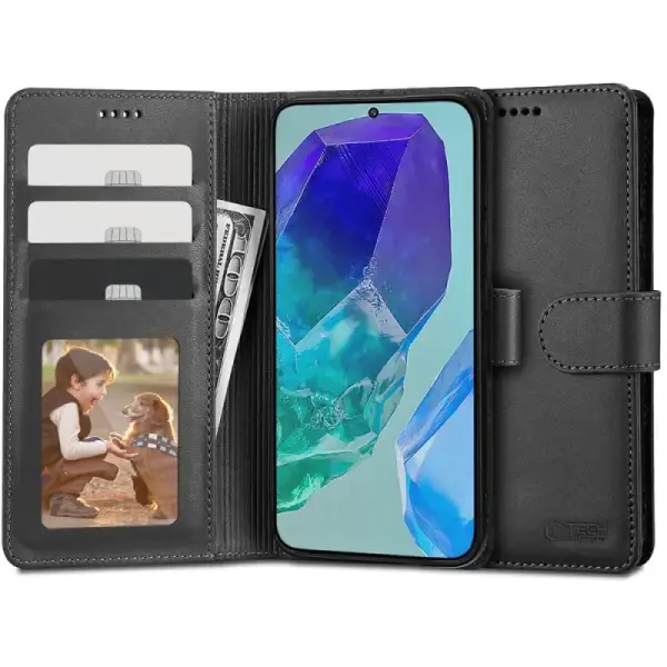 Atverčiamas dėklas Tech-Protect Samsung Galaxy M55 