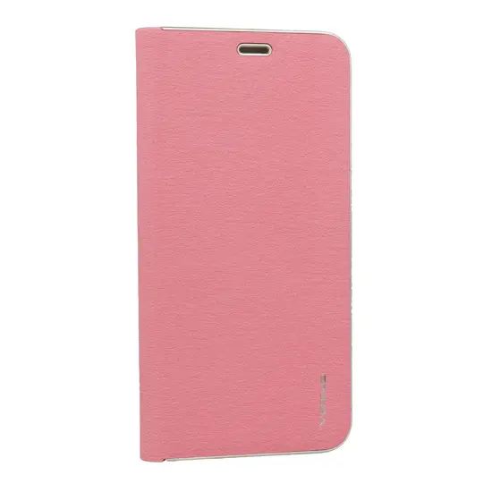 Atverčiamas dėklas Vennus Book Huawei Y6 2018 Rožinis