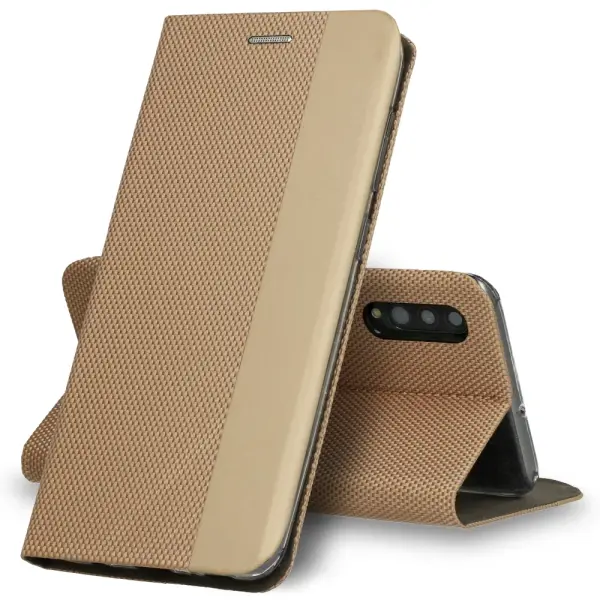 Atverčiamas dėklas Vennus Sensitive Apple iPhone 11 Auksinis