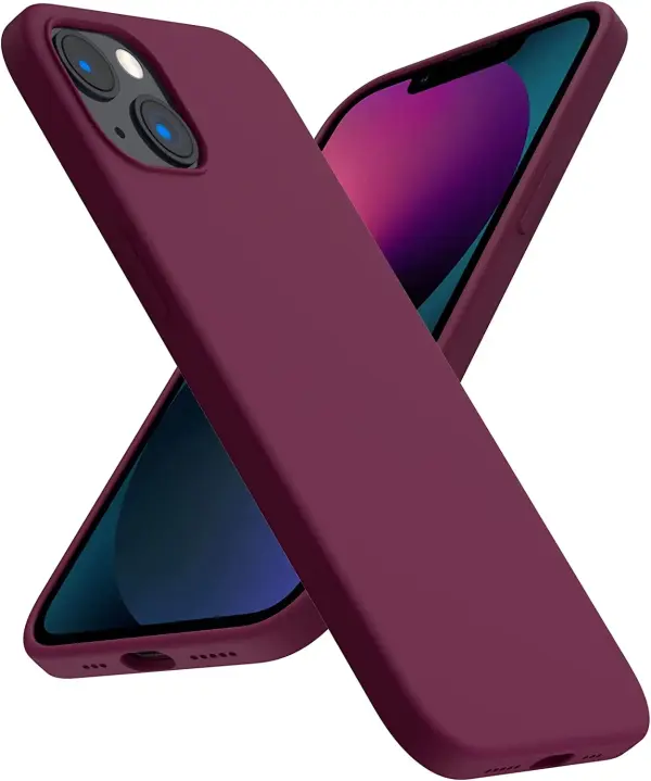 Acronix Liquid Silicone dėklas  Apple iPhone 13 Red whine