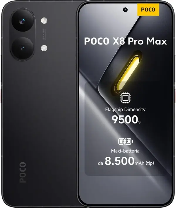 Xiaomi Poco X8 PRO MAX 5G 256GB 12GB RAM Black