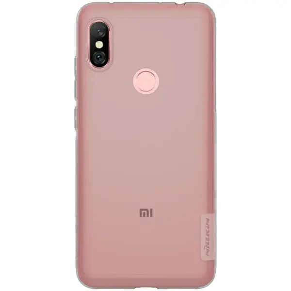 Silikoninis dėklas Nillkin Nature Xiaomi Redmi Note 6 Pro Tamsus