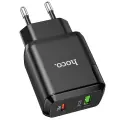 Hoco N5 USB Quick Charge 3.0 + PD 20W (3.1A) su iphone lightning laidu nuotrauka 2