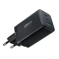 Joyroom kroviklis GaN 65W 3 jungtys (1x USB, 2x USB C) + kabelis Type C nuotrauka 2