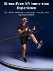 UGREEN VR kabelis USB 3.0 18W 5M duomenų kabelis su išoriniu maitinimu, skirtas Quest 2/3 nuotrauka 2