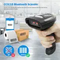 Bevielis barkodu skeneris skaitytuvas Bluetooth nuotrauka 2