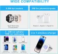 Belaidis kroviklis 3 in 1 Iphone, Airpods, iWatch nuotrauka 2