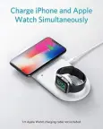 Bevielis kroviklis Anker PowerWave+ su laikrodžio Apple Watch laikikliu nuotrauka 2