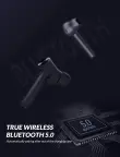 TWS Bluedio Hurticane Bluetooth 5.0 belaidės ausinės nuotrauka 2