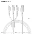 USB kabelis Borofone 3in1 nuotrauka 2