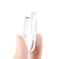 Dudao L16i 3.5mm į Lightning kabelis 10cm nuotrauka 2