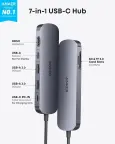 Anker USB-C Hub 7in1 nuotrauka 2