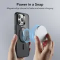 ESR CH HALOLOCK MAGSAFE IPHONE 14 PRO MAX MATINIS JUODAS DĖKLAS nuotrauka 2