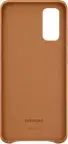 Originalus odinis dėklas Leather Cover Samsung Galaxy S20+ plus nuotrauka 2