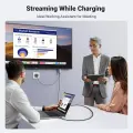 Kabelis UGREEN USB C i HDMI kabelis 2M su 100W PD Krovimu nuotrauka 2