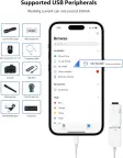 Lightning to USB  adapteris iPhone nuotrauka 3