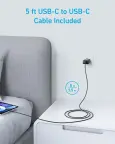 Anker kroviklis 20W 2 port USB-C USB-A su laidu 150 cm nuotrauka 3