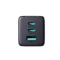 Joyroom kroviklis GaN 65W 3 jungtys (1x USB, 2x USB C) + kabelis Type C nuotrauka 3