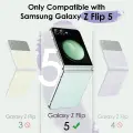 Apsauginis ekrano stiklas Samsung Z Flip5 3Vnt nuotrauka 3