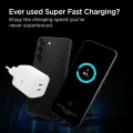 Spigen GaN 652 GaN III Tech Dual USB-C 65W buitinis įkroviklis nuotrauka 3