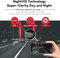 DDPAI Dual-channel Dashcam 1600P vaizdo registratorius nuotrauka 3