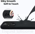 Liquid Silicone dėklas  Apple iPhone 16 nuotrauka 3
