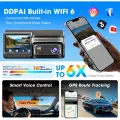 DDPAI Z60T4K Three channel Set vaizdo registratorius nuotrauka 3