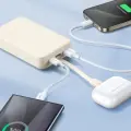 UGREEN išorinis akumuliatorius (PowerBank) 20000mAh 22.5W su integruotu USB-C laidu nuotrauka 3