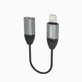 Dudao L17 3.5mm į Lightning kabelis 12cm nuotrauka 3