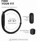 Silikoninis dirželis Google Fitbit Air nuotrauka 3