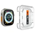 Apsauginis ekrano stiklas Spigen 2vnt Apple Watch ULTRA nuotrauka 3