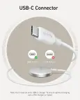Magnetinis belaidis Anker MagGo kroviklis (Pad), Qi2 Certified MagSafe nuotrauka 3