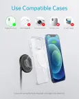 ANKER PowerWave 2 Magnetic 2-in-1 MagSafe bevielis kroviklis nuotrauka 4