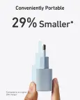 Anker Nano USB C 30W PIQ 3.0 & PPS Fast Charging, iPhone 15, Pixel, Galaxy kroviklis nuotrauka 4