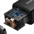 Baseus Compact Fast USB / USB Type C Charger 20W 3A Power Delivery Quick Charge 3.0 nuotrauka 4