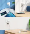 Choetech Fast Charger 2x USB Type C Power Delivery 40W 3A įkroviklis nuotrauka 4