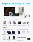 Anker 45W USB C kroviklis su kabeliu nuotrauka 4