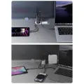 Joyroom kroviklis GaN 65W 3 jungtys (1x USB, 2x USB C) + kabelis Type C nuotrauka 4