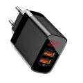 Baseus Mirror Lake 18W Quick Charge kroviklis 2USB nuotrauka 4