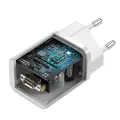 Baseus Super Si Quick Charger 1C 25W USB-C - buitinis įkroviklis su USB-C kabeliu nuotrauka 4