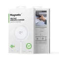 Magnetinis Įkroviklis belaidis W18 Qi2 Magnetic Wireless Charger 15W nuotrauka 4