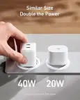 Anker 521 Nano Pro 40W USB-C kroviklis nuotrauka 4