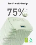 Anker Nano USB C 30W PIQ 3.0 & PPS Fast Charging, iPhone 15, Pixel, Galaxy kroviklis nuotrauka 5