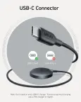 Magnetinis belaidis Anker MagGo kroviklis (Pad), Qi2 Certified MagSafe nuotrauka 5