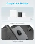 Anker kroviklis 20W 2 port USB-C USB-A su laidu 150 cm nuotrauka 5